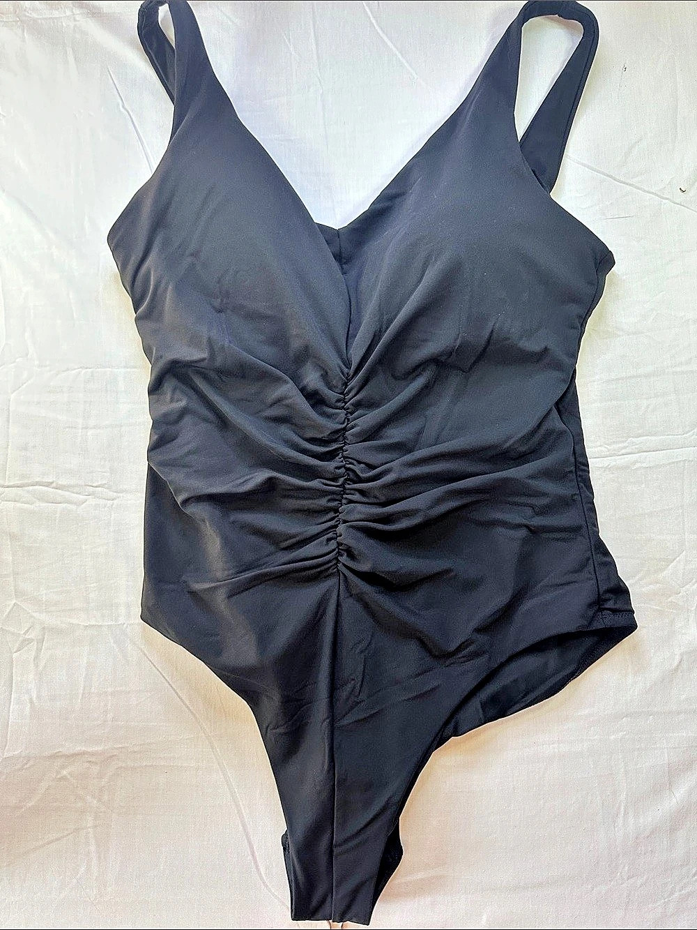 Calia Black One-Piece Swimsuit Size 16 Like New